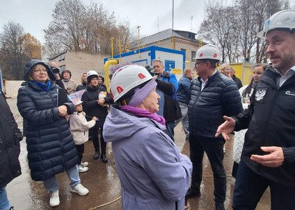 Жителей ознакомили с работой обновленной котельной