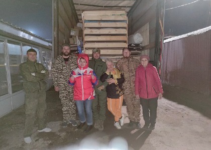 Волонтеры группы «Серебро Солнечногорья»  отправили около 10 тонн гуманитарной помощи на Донбасс